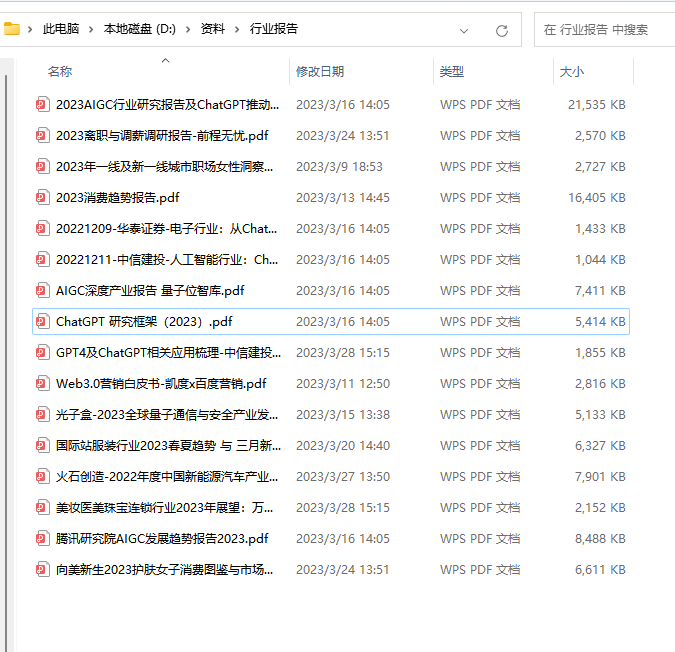 抖音快手视频号等互联网行业资料