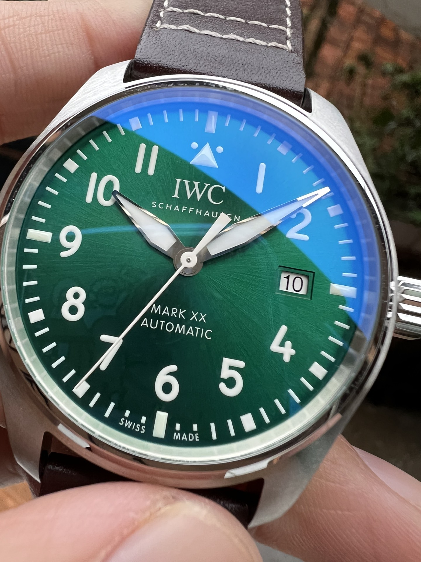 【拾陆腕表】V7厂万国马克二十搭配快拆表带值得入手吗？ - 小轻秀场