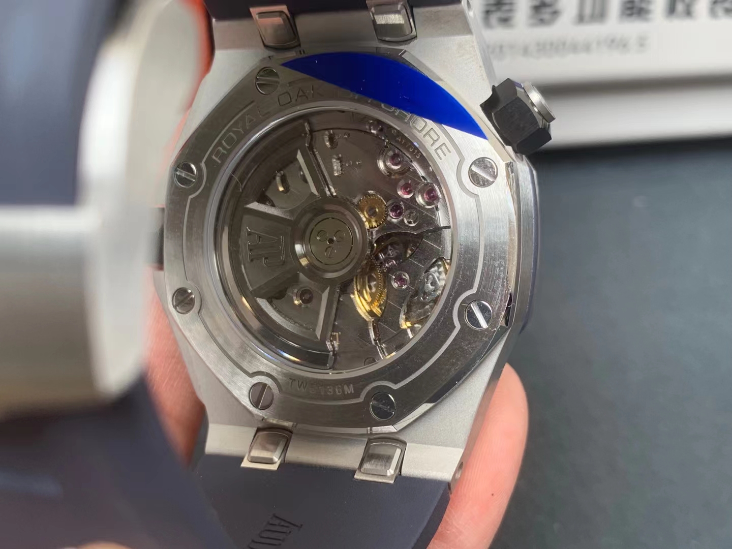 【拾陆腕表】实拍APS厂爱彼AP15720皇家橡树4308一体机芯快拆版本 - 小轻秀场