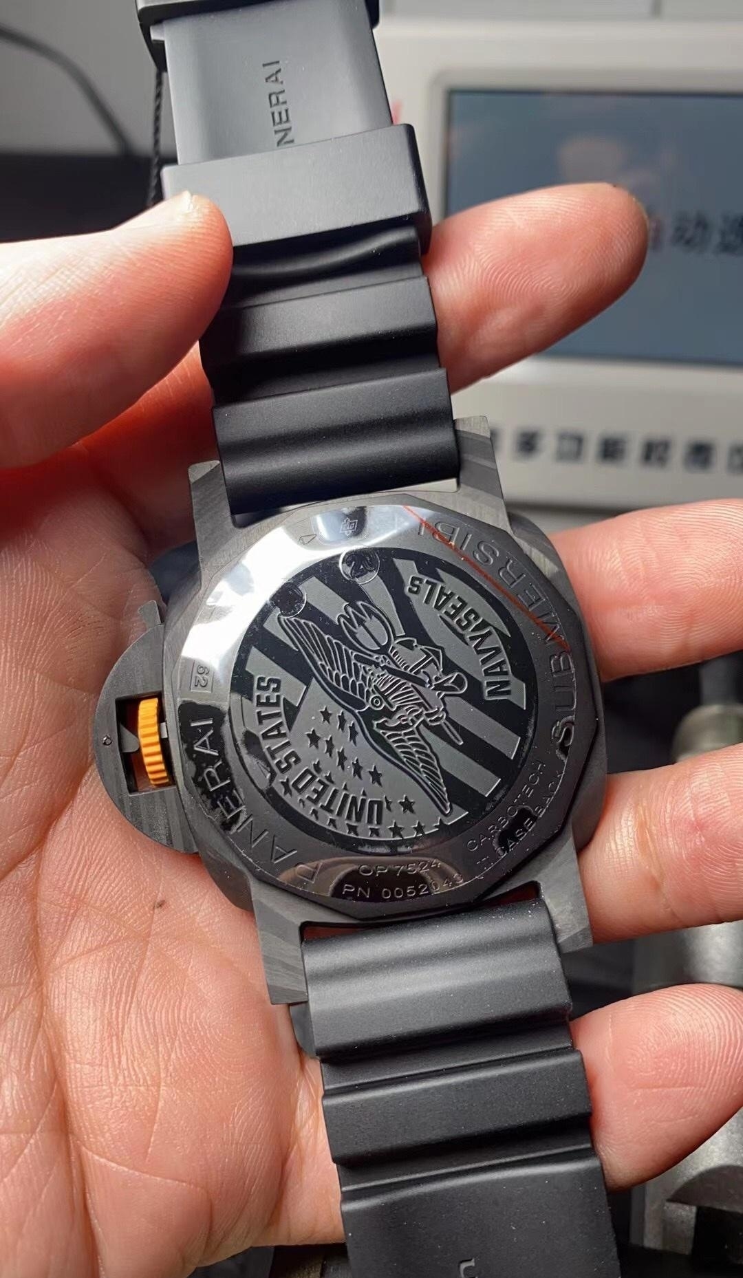 【拾陆腕表】VS厂SBF厂沛纳海pam1324碳纤维做工好吗？ - 小轻秀场