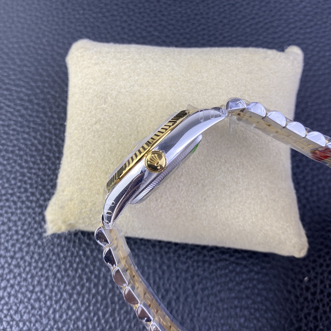 【拾陆腕表】VS厂劳力士日志36mm金盘间黄金复刻表值不值得入手？ - 小轻秀场